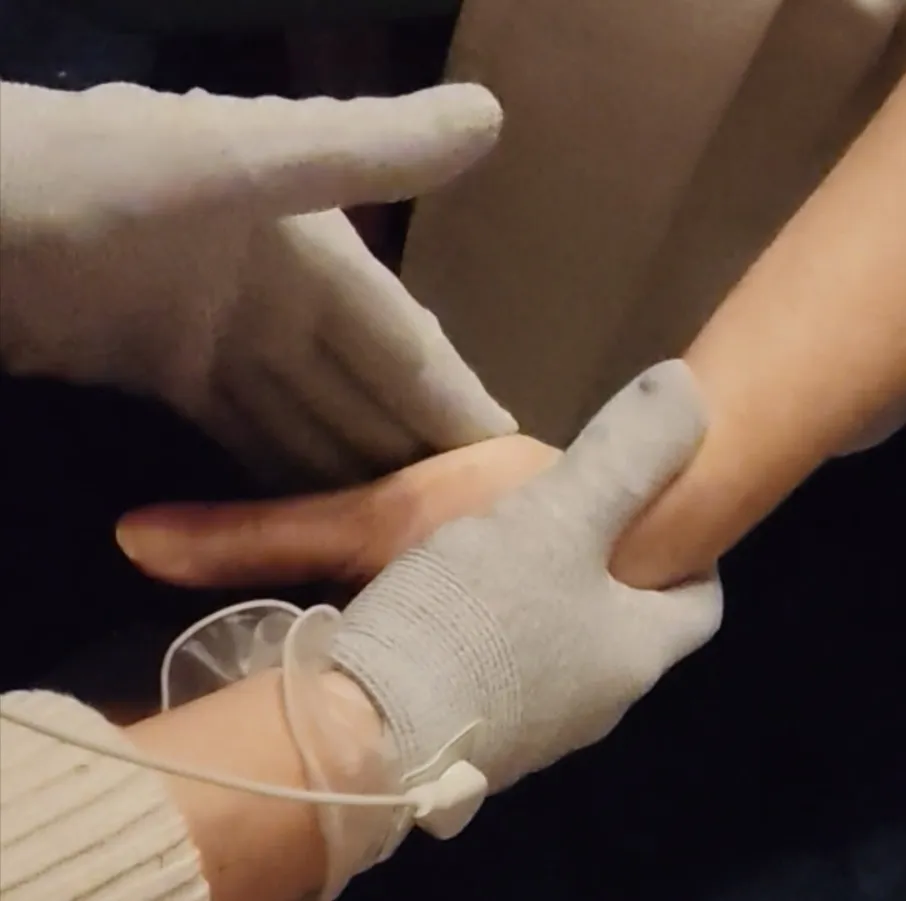 Kinezio tape felhelyezés